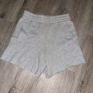 Aerie high-waisted fleece shorts